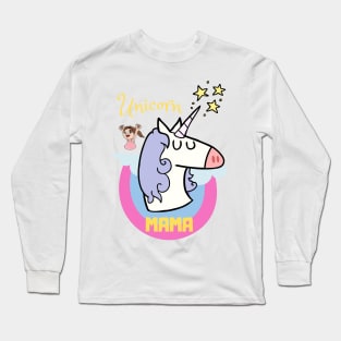 MAMA Unicorn Long Sleeve T-Shirt